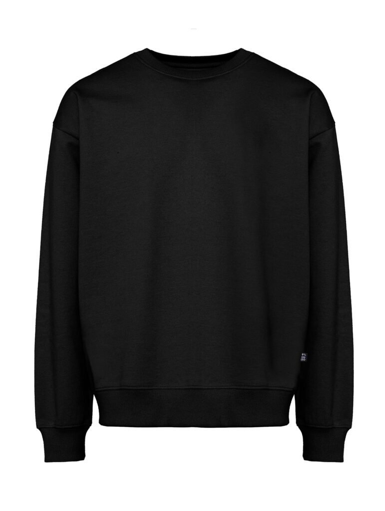 Pure Waste loose fit mitoitus collegepaita miesten unisex kierrätetty puuvilla ja polyesteri